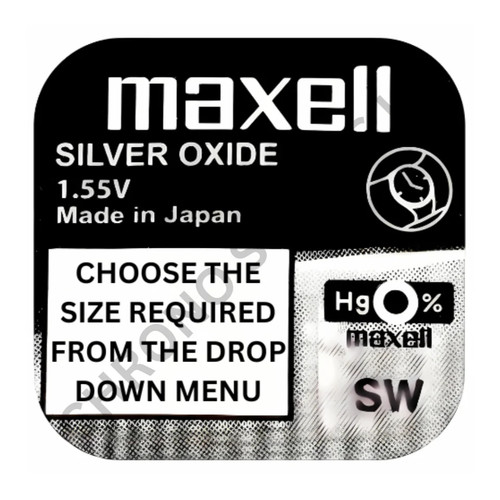 Maxell watch battery - sr,
