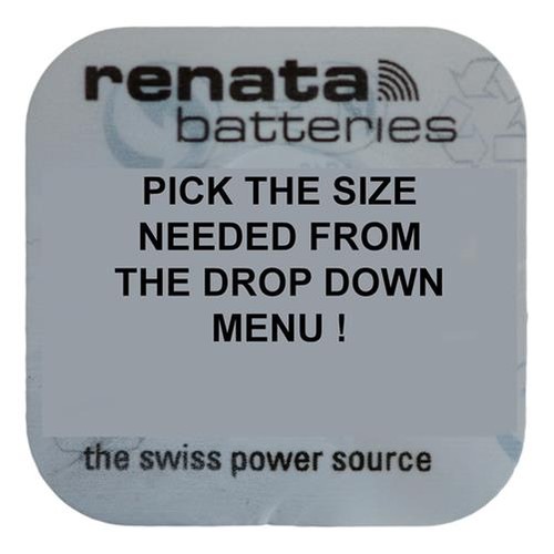 Genuine renata silver oxide - silver,
