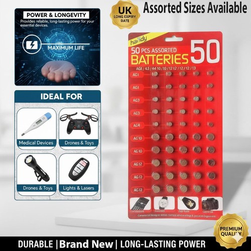 Assorted watch cell - 50,