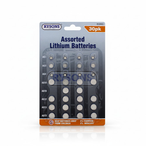 30x assorted button - 30x, watch