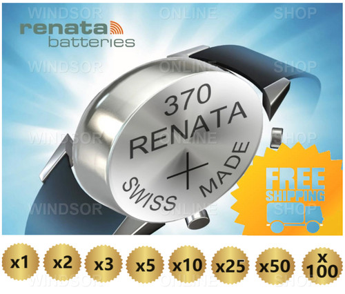 Renata watch battery - renata,