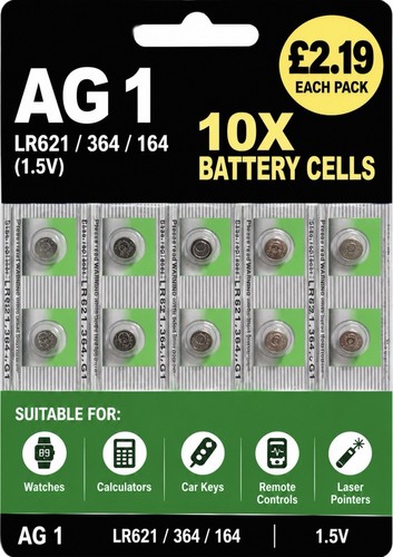 Ag1 lr621 watch battery - ag1, g1
