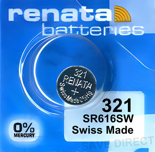 Renata 321 sr616sw watch - 321,