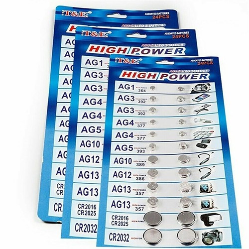 Assorted watch cell - 24,