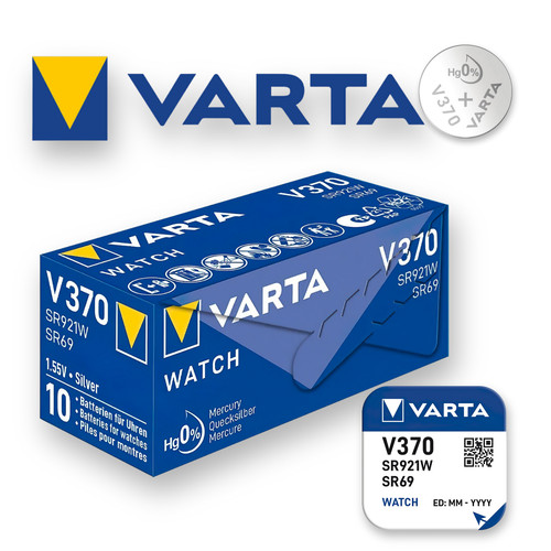 370 sr920w varta watch - 370,