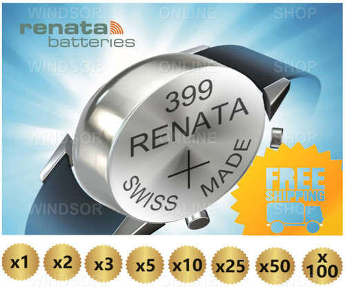 Renata watch battery 399 - renata,