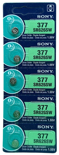 Sony 377 sr626sw 55v silver - sr626sw,