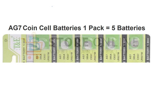 Ag7 coin cell watch - cell, battery