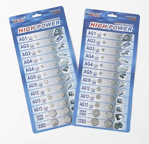 Assorted watch cell - 24,