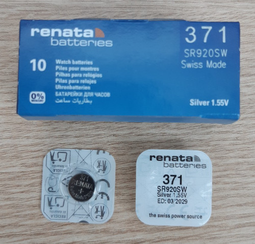 Renata watch battery 371 - battery,