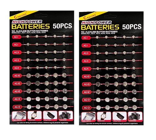 Assorted button cell - 2,