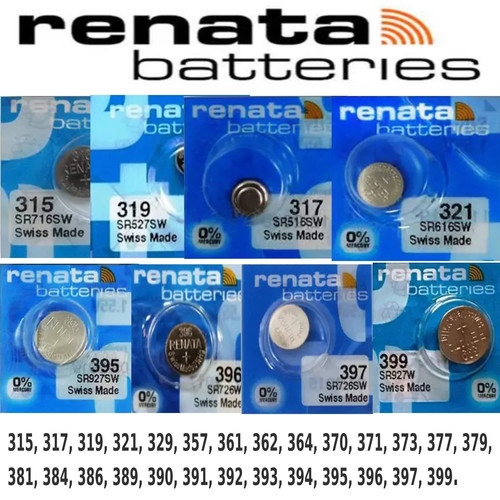Renata watch batteries 315 317 - batteries,