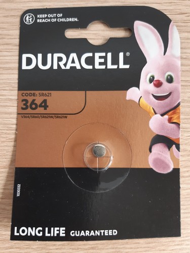 Duracell 364 battery sr621sw - battery,
